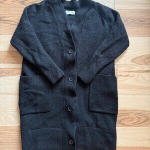 Everlane The Chunky Knit Wool Cardigan